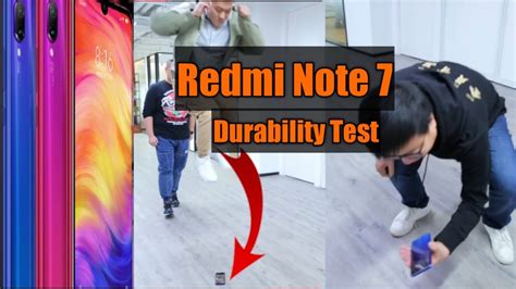 redmi note 7 drop test|Redmi Note 7 Durability Test .